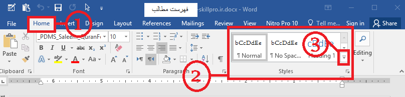 فهرست مطالب ورد