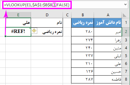 مقایسه دو ستون به لحاظ مطابقت ها و تفاوت ها(isna match)