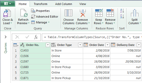 دستور if در power query