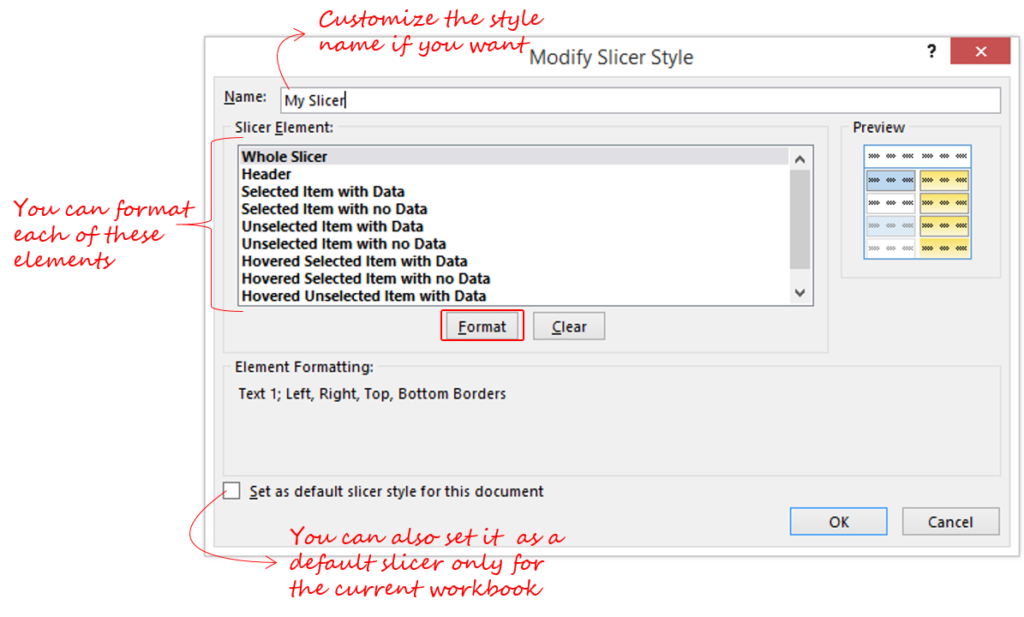 شیوه های استفاده مؤثر از Slicer در اکسل