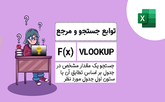 تابع VLOOKUP در اکسل | مثال ها، کاربردها و فیلم آموزشی